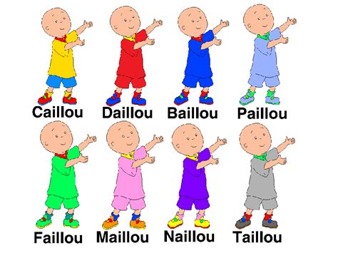 The Caillou Brothers by Daillou on DeviantArt