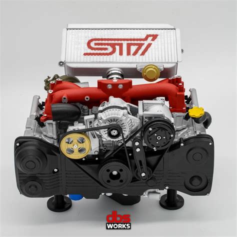 1/4 EJ20/EJ25 (Subaru Impreza/WRX/STI) Scale Engine -Assembled – dbsworks