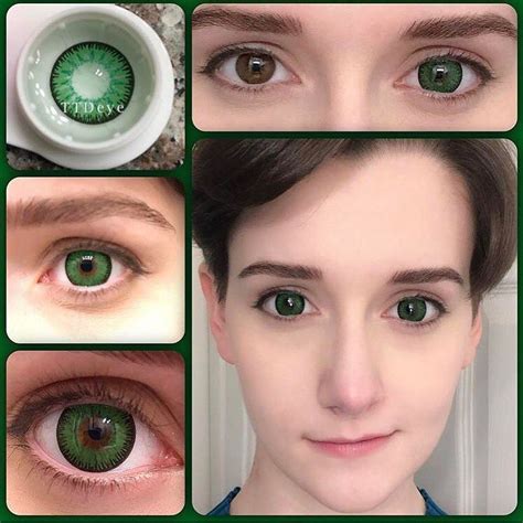 TTDeye Mystery Green Colored Contact Lenses in 2020 | Green colored ...