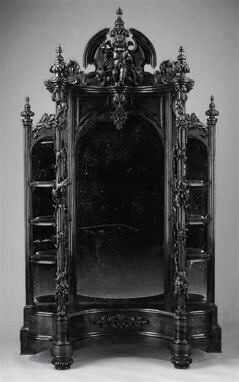 Black Victorian Gothic Furniture