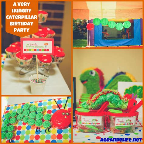 A Very Hungry Caterpillar Birthday Party