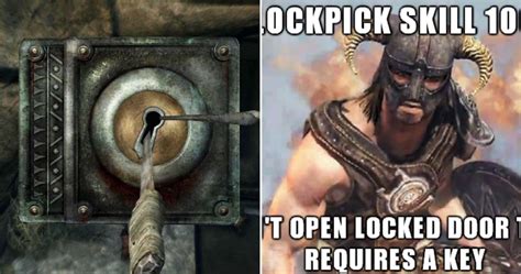 Skyrim: 10 Lockpicking Memes Only True Fans Will Understand