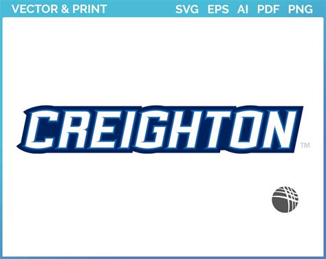 Creighton Bluejays - Wordmark Logo (2013) - College Sports Vector SVG Logo in 5 formats