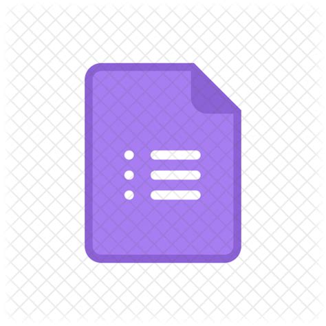 Google forms Icon - Download in Colored Outline Style