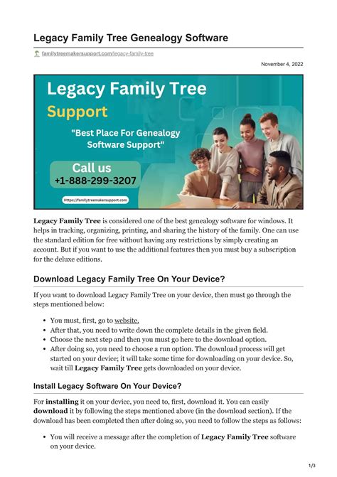 Legacy Family Tree genealogy program by Family Tree Maker - Issuu