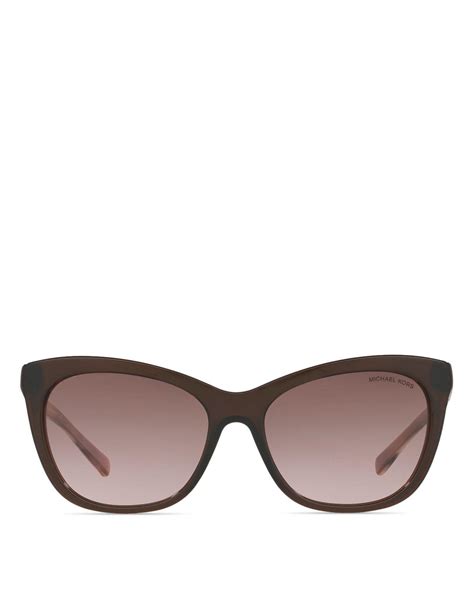 Michael kors Cat Eye Sunglasses, 56mm in Pink | Lyst