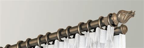 Double Traverse Curtain Rod Decorative | Shelly Lighting