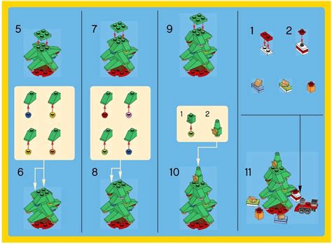 View LEGO® instruction 30286 Christmas Tree - LEGO instructions and catalogs library