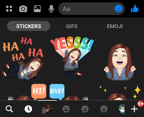 Facebook Avatar Stickers | A First Look | Carma The Social Chameleon