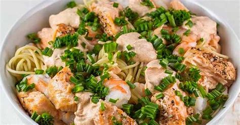 10 Best Salmon Shrimp Pasta Recipes