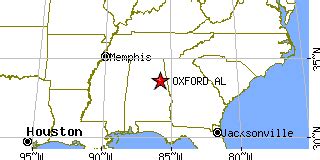 Oxford, Alabama (AL) ~ population data, races, housing & economy