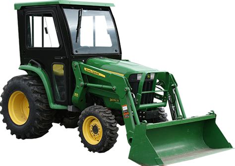 John Deere 3032E, 3038E Tractor Cabs and Cab Enclosures - Sims Cab Depot