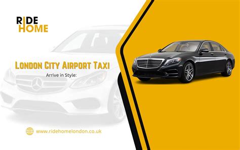 Arrive in Style: London City Airport Taxi Adventures - DMarket360