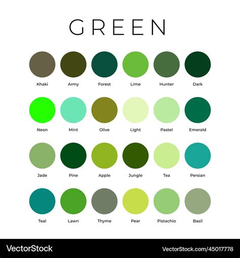 0 Result Images of Shades Of Green Color Palette - PNG Image Collection