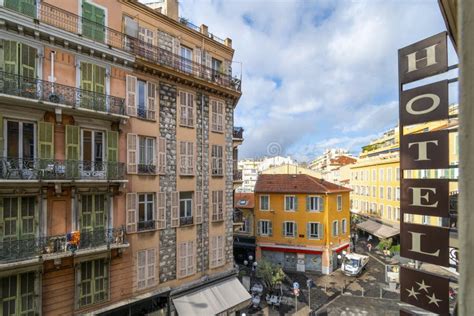 View from a Hotel Balcony Overlooking the Touristic Urban Center of ...