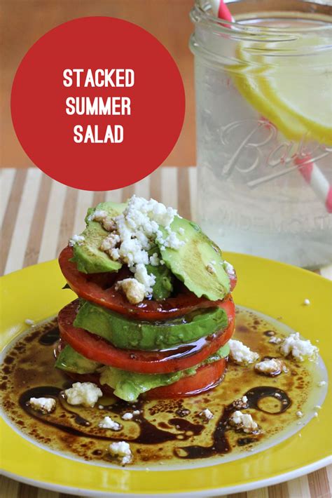 Your Southern Peach: Stacked Summer Salad