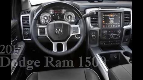 2017 Dodge Ram 1500, interior - YouTube