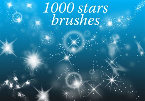 1000 estrellas - ¡Pinceles de Photoshop gratis en Brusheezy!