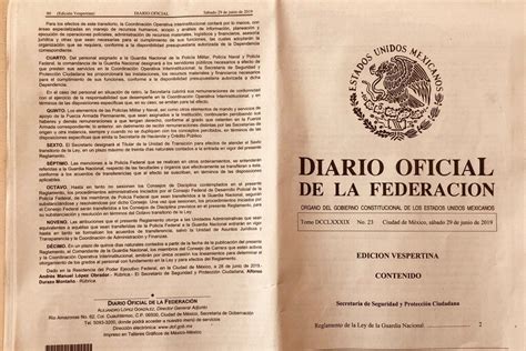 Publican la última edición impresa del Diario Oficial de la Federación ...