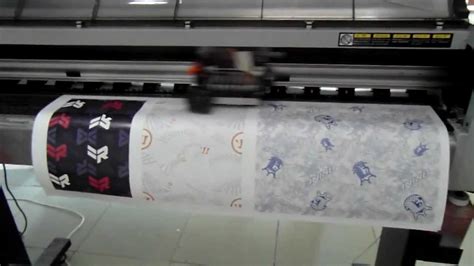 heat transfer paper printing - YouTube