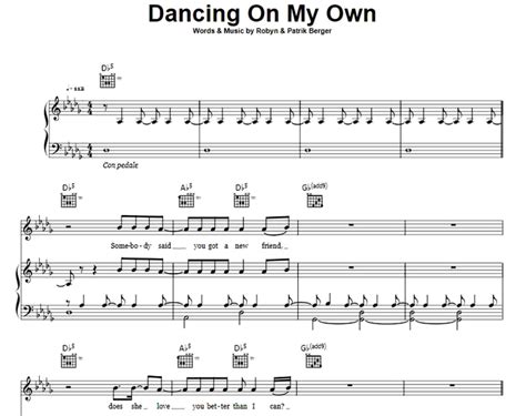 Calum Scott - Dancing On My Own Free Sheet Music PDF for Piano | The Piano Notes