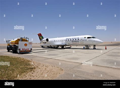 Walvis Bay Airport Namibia Stock Photo - Alamy