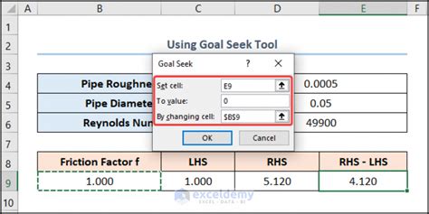 How to Solve Colebrook Equation in Excel (3 Simple Ways)