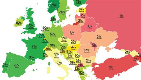 Top 10 Best LGBTQ-Friendly Countries in Europe (Rainbow Map)