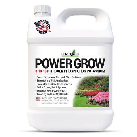 High Phosphorus Fertilizer, High Potassium Fertilizer, Liquid Potash Fertilizer for Grass 3-18 ...