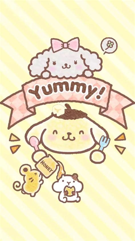 Sanrio Pom Pom Purin And Macaron Wallpapers - Wallpaper Cave