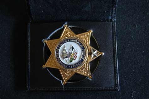 Federal Bureau of Prisons Badge, Rare custom made badge overseas badge ...