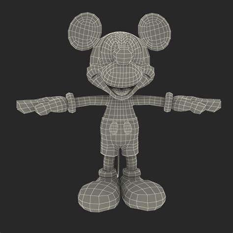 mickey mouse 3d model