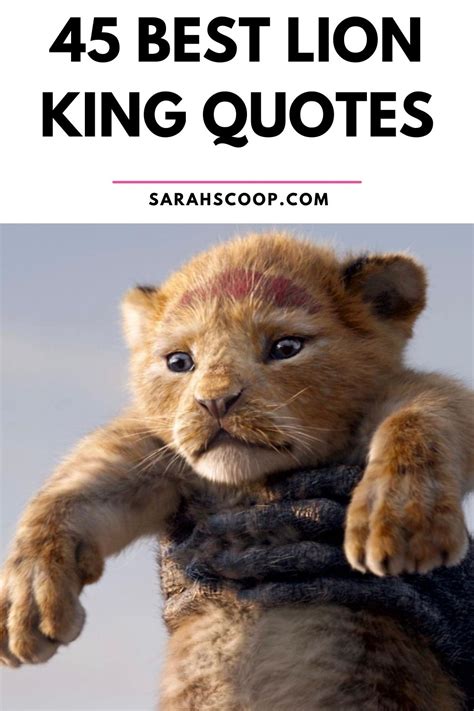 Disney Quotes The Lion King