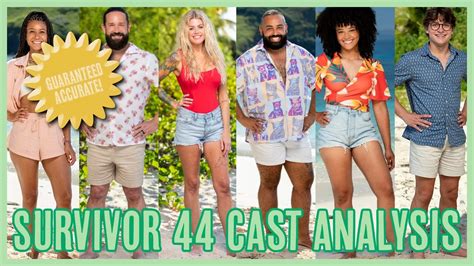 Survivor 44 Pre-Season Cast Analysis - YouTube