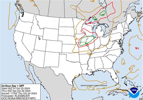 5 Day National Weather Map - Oconto County Plat Map