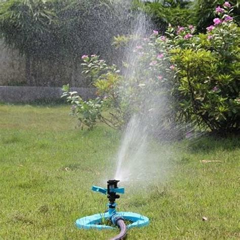 Hi quality 25m Home Garden Automatic Rotating Sprinkling Irrigation System For Gardening Lawn ...