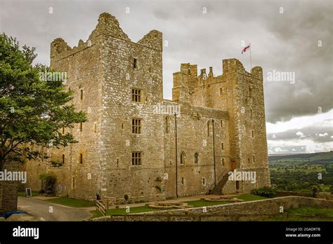 Bolton Castle located in Wensleydale, North Yorkshire, England - One of ...