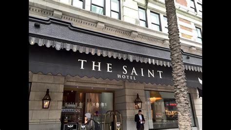 REVIEW The Saint Hotel New Orleans Bourbon Street - YouTube