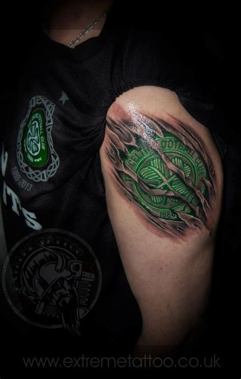 Celtic football club badge tattoo,Gabi Tomescu.Extreme tattoo&piercing ...