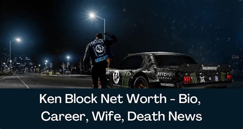 Ken Block Net Worth 2024 - Bio, Career, Wife, Death News