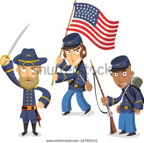 355 American Civil War Cartoons Images, Stock Photos, 3D objects, & Vectors | Shutterstock