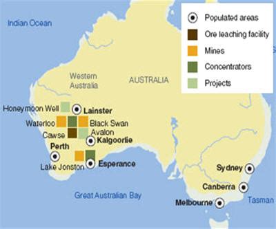 Nickel Mines In Australia Map – Interactive Map