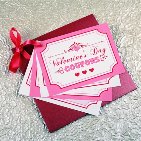 Valentine's Day Coupon Book Template | Download & Print