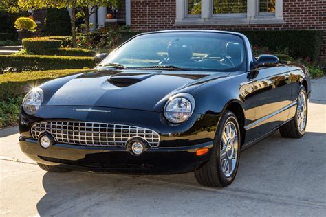 Black 2005 Ford Thunderbird Convertible For Sale | MCG Marketplace