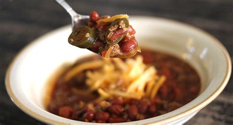 Best Spicy Chili Recipe Ever - great for dinner or game day!