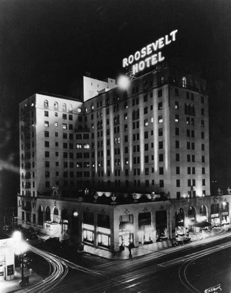 Meet the ghosts at LA’s most haunted hotels | Roosevelt hotel, Los ...