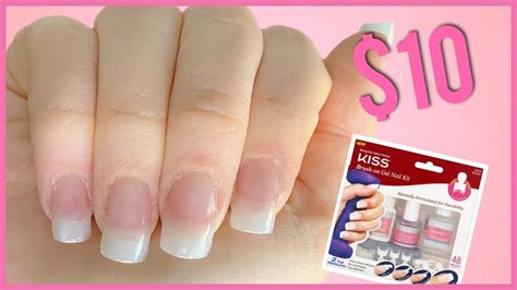 Testing The Brush On Gel Nail Kit from KISS - YouTube