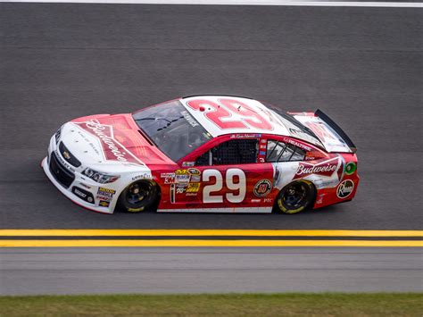 Kevin Harvick in Car #29 | During practice laps at the speed… | Flickr