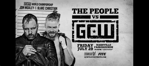 My Heart Will Go On – GCW “The People vs GCW” – Review - STEELCHAIR Wrestling Magazine ...