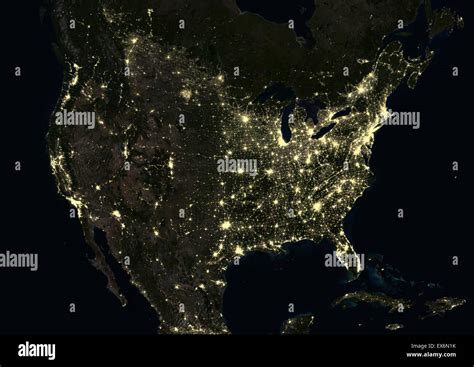 Satellite Map Of United States - Map